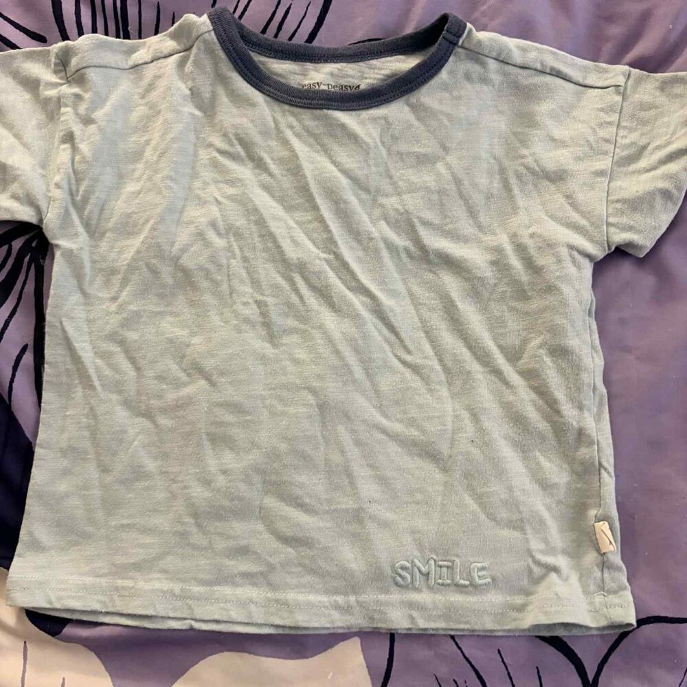 easy-peasy Toddler Boy Short Sleeve Boxy T-Shirt 2T